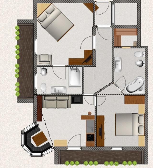 Apartments Villa Gardena - Gardenahotels Селва ди Вал Гардена Екстериор снимка